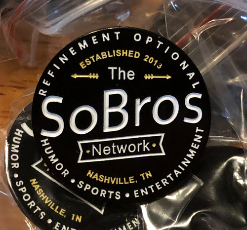 SoBros Network Enamel Pin