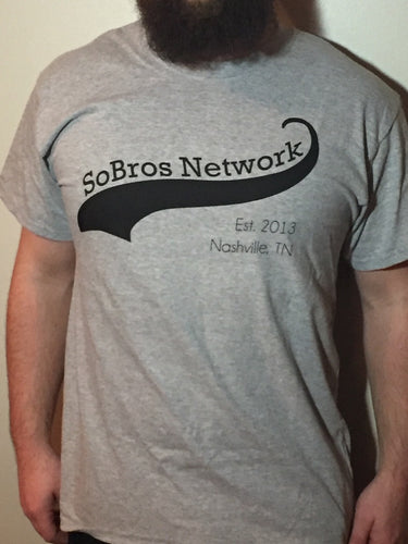 SoBros Network Baseball Style Logo