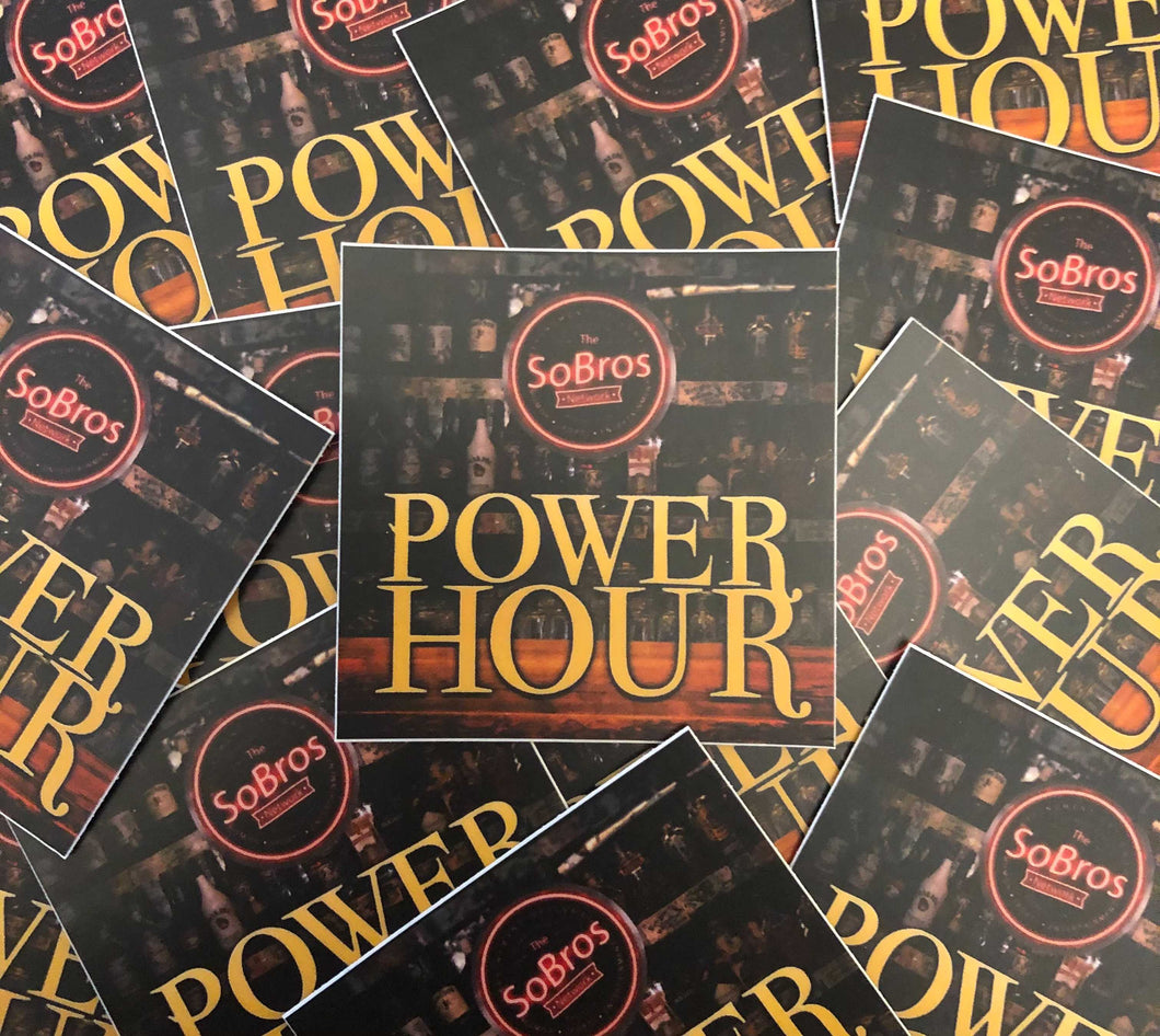 The SoBros Power Hour Podcast | 2x2 Sticker